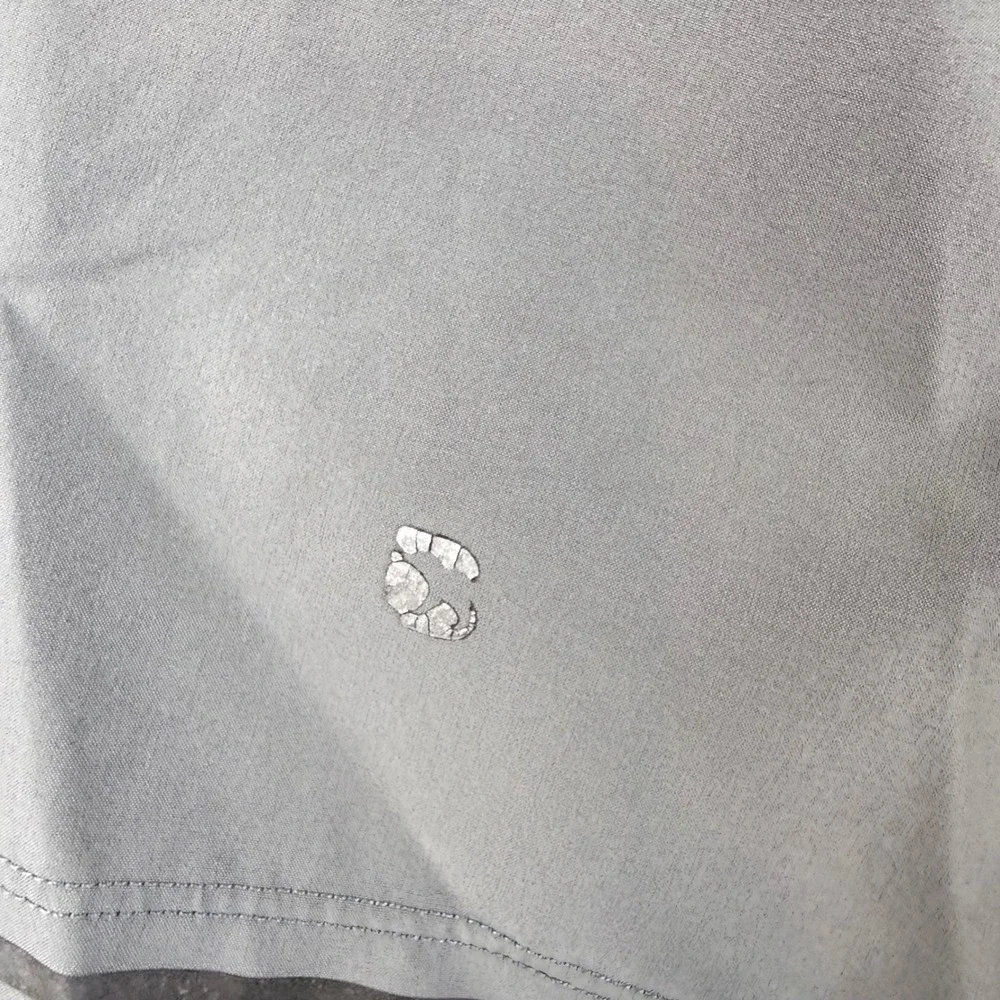 Bearbottom Clothing Mens Grey Athletic Shorts 5.5 Inseam Size Medium Drawstring